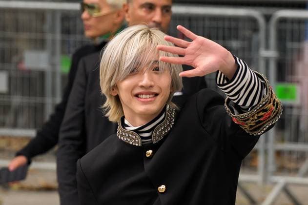PFW Valentino Outside Arrivals Michieda Shunsuke attends the Valentino Womenswear Spring Summer 2026 show as part of Paris Fashion Week on October 05, 2025 in Paris, France. Photo by Laurent Zabulon ABACAPRESS.COM Paris France  Copyright: xZabulonxLaurent ABACAx