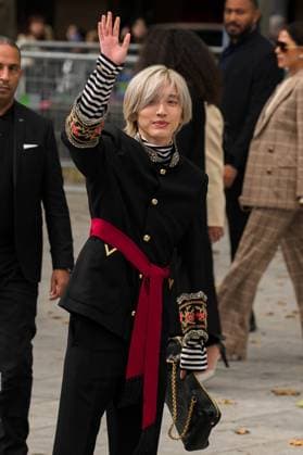 PFW Valentino Outside Arrivals Michieda Shunsuke attends the Valentino Womenswear Spring Summer 2026 show as part of Paris Fashion Week on October 05, 2025 in Paris, France. Photo by Laurent Zabulon ABACAPRESS.COM Paris France  Copyright: xZabulonxLaurent ABACAx