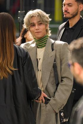 PFW Valentino Outside Arrivals Jeff Satur attends the Valentino Womenswear Spring Summer 2026 show as part of Paris Fashion Week on October 05, 2025 in Paris, France. Photo by Laurent Zabulon ABACAPRESS.COM Paris France  Copyright: xZabulonxLaurent ABACAx