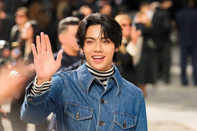 PFW Valentino Outside Arrivals Peemwasu attends the Valentino Womenswear Spring Summer 2026 show as part of Paris Fashion Week on October 05, 2025 in Paris, France. Photo by Laurent Zabulon ABACAPRESS.COM Paris France  Copyright: xZabulonxLaurent ABACAx