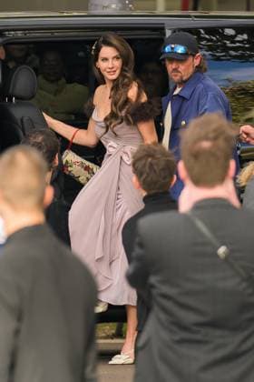 PFW Valentino Outside Arrivals Lana Del Rey and her husband Jeremy Dufrene attend the Valentino Womenswear Spring Summer 2026 show as part of Paris Fashion Week on October 05, 2025 in Paris, France. Photo by Laurent Zabulon ABACAPRESS.COM Paris France  Copyright: xZabulonxLaurent ABACAx