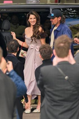 PFW Valentino Outside Arrivals Lana Del Rey and her husband Jeremy Dufrene attend the Valentino Womenswear Spring Summer 2026 show as part of Paris Fashion Week on October 05, 2025 in Paris, France. Photo by Laurent Zabulon ABACAPRESS.COM Paris France  Copyright: xZabulonxLaurent ABACAx