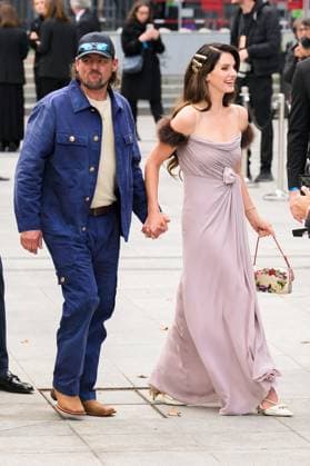 PFW Valentino Outside Arrivals Lana Del Rey and her husband Jeremy Dufrene attend the Valentino Womenswear Spring Summer 2026 show as part of Paris Fashion Week on October 05, 2025 in Paris, France. Photo by Laurent Zabulon ABACAPRESS.COM Paris France  Copyright: xZabulonxLaurent ABACAx