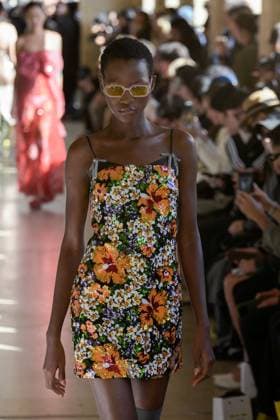 PFW - Shuting Qiu Runway A model walks the runway during the Shuting Qiu Womenswear Spring Summer 2026 show as part of Paris Fashion Week on October 5, 2025 in Paris, France. Photo by Jana Call me J ABACAPRESS.COM Paris Ile de France France  Copyright: xJanaxCallxmexJ ABACAx