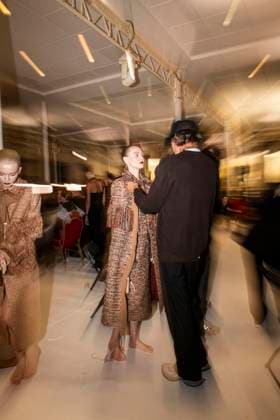 RECORD DATE NOT STATED Paris Fashion Week Juozas backstage 449361 0000 00 00 France  Copyright: xJudexPx xStarfacex STAR_449361_013