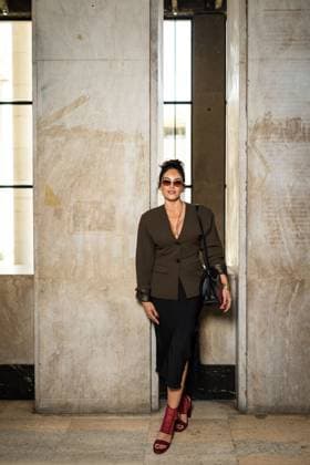 Guest People at the Akris Womens Ready to Wear Spring Summer 2026 show during Paris Fashion Week PFW on October 5, 2025 Julien Sarkissian Bestimage People at the Akris Womens Ready to Wear Spring Summer 2026 Collection show during Paris Fashion Week PFW on October 5, 2025 Paris France  Copyright: xJulienxSarkissianx xBestimagexJulienxSarkissianx xBestimagex