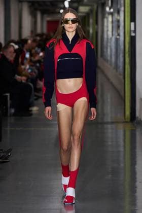 (251006) -- PARIS, Oct. 6, 2025 -- A model presents creations from the ready-to-wear Spring Summer 2026 collections by Jean Paul Gaultier during the Paris Fashion Week in Paris, France, on Oct. 5, 2025. ( Handout via Xinhua) FRANCE-PARIS-FASHION WEEK-JEAN PAUL GAULTIER MeetEurope 