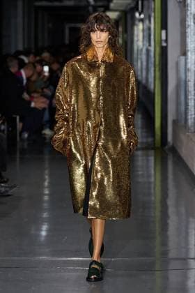 (251006) -- PARIS, Oct. 6, 2025 -- A model presents creations from the ready-to-wear Spring Summer 2026 collections by Jean Paul Gaultier during the Paris Fashion Week in Paris, France, on Oct. 5, 2025. ( Handout via Xinhua) FRANCE-PARIS-FASHION WEEK-JEAN PAUL GAULTIER MeetEurope 