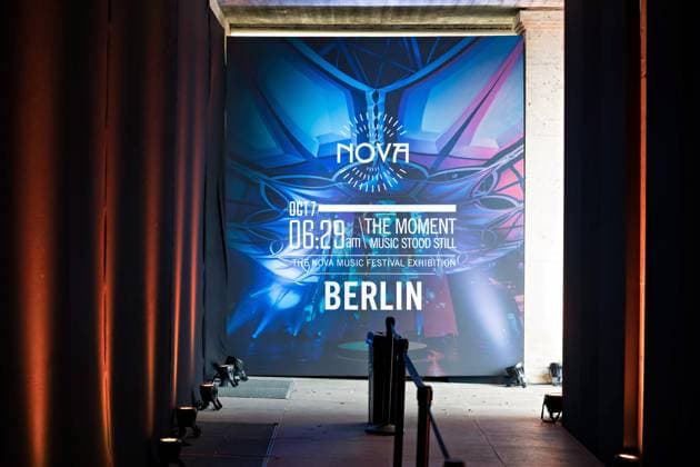 06 10 2025,Berlin,Commemorative exhibition Nova Music Festival Exhibition,From October 7, 2025 the Nova Music Festival Exhibition can be seen at the former Tempelhof Airport in Berlin Today there was a press day
