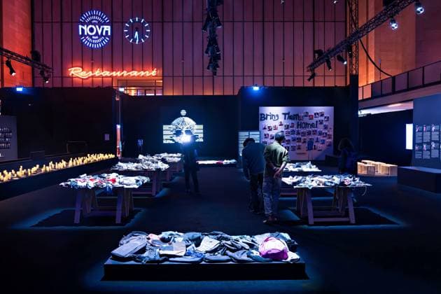 06 10 2025,Berlin,Commemorative exhibition Nova Music Festival Exhibition,From October 7, 2025 the Nova Music Festival Exhibition can be seen at the former Tempelhof Airport in Berlin Today there was a press day