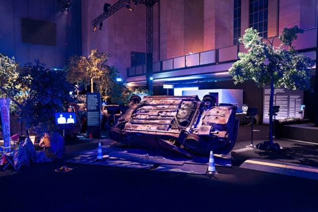 06 10 2025,Berlin,Commemorative exhibition Nova Music Festival Exhibition,From October 7, 2025 the Nova Music Festival Exhibition can be seen at the former Tempelhof Airport in Berlin Today there was a press day