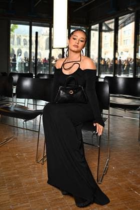 Exclusif Lena Mahfouf Lena Situations au Front Row du défilé COPERNI Collection Femme Prêt à Porter Printemps Eté 2026 lors de la Fashion Week de Paris PFW , au Centre Pompidou, à Paris, France, le 6 octobre 2026 Pierre Perusseau Bestimage Exclusive Front Row Coperni Fashion Show Ready to Wear Collection Spring Summer 2026 during Paris Fashion Week on 6, october, 2025 Paris France  Copyright: xTizianoxDaxSilvax-xPierrexPerusseaux xBestimagexTizianoxDaxSilvax-xPierrexPerusseaux xBestimagex