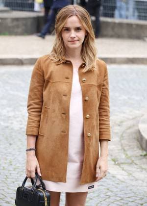 Emma Watson at the arrivals of the Miu Miu Fashion Show Ready to Wear Women Collection Spring Summer 2026 during Paris Fashion Week PFW , at the Economic, Social and Environmental Council, Palais d lena, in Paris, France, on October 6, 2025 Denis Guignebourg Bestimage Arrivals Balenciaga Fashion Show Ready to Wear Collection Spring Summer 2026 during Paris Fashion Week on 6, october, 2025 Paris France  Copyright: xDenisxGuignebourgx xBestimagexDenisxGuignebourgx xBestimagex