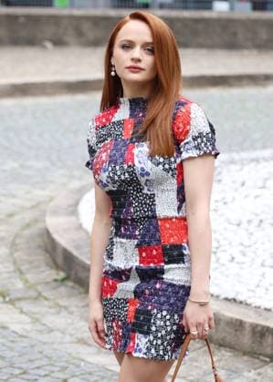 Joey King at the arrivals of the Miu Miu Fashion Show Ready to Wear Women Collection Spring Summer 2026 during Paris Fashion Week PFW , at the Economic, Social and Environmental Council, Palais d lena, in Paris, France, on October 6, 2025 Denis Guignebourg Bestimage Arrivals Balenciaga Fashion Show Ready to Wear Collection Spring Summer 2026 during Paris Fashion Week on 6, october, 2025 Paris France  Copyright: xDenisxGuignebourgx xBestimagexDenisxGuignebourgx xBestimagex
