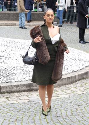 Lena Mahfouf Lena Situations at the arrivals of the Miu Miu Fashion Show Ready to Wear Womens Collection Spring Summer 2026 during Paris Fashion Week PFW , at the Economic, Social and Environmental Council, Palais d lena, in Paris, France, October 6, 2025 Denis Guignebourg Bestimage Arrivals Balenciaga Fashion Show Ready to Wear Collection Spring Summer 2026 during Paris Fashion Week on 6, october, 2025 Paris France  Copyright: xDenisxGuignebourgx xBestimagexDenisxGuignebourgx xBestimagex