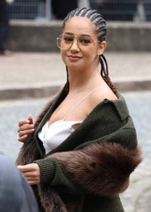 Lena Mahfouf Lena Situations at the arrivals of the Miu Miu Fashion Show Ready to Wear Womens Collection Spring Summer 2026 during Paris Fashion Week PFW , at the Economic, Social and Environmental Council, Palais d lena, in Paris, France, October 6, 2025 Denis Guignebourg Bestimage Arrivals Balenciaga Fashion Show Ready to Wear Collection Spring Summer 2026 during Paris Fashion Week on 6, october, 2025 Paris France  Copyright: xDenisxGuignebourgx xBestimagexDenisxGuignebourgx xBestimagex