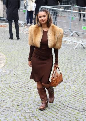 Paola Locatelli at the arrivals of the fashion show Miu Miu Collection Femme Prêt à Porter Printemps Eté 2026 during Paris Fashion Week PFW , at the Conseil Économique, social et environnemental, Palais d lena, in Paris, France, on October 6, 2025 Denis Guignebourg Bestimage Arrivals Balenciaga Fashion Show Ready to Wear Collection Spring Summer 2026 during Paris Fashion Week on 6, october, 2025 Paris France  Copyright: xDenisxGuignebourgx xBestimagexDenisxGuignebourgx xBestimagex