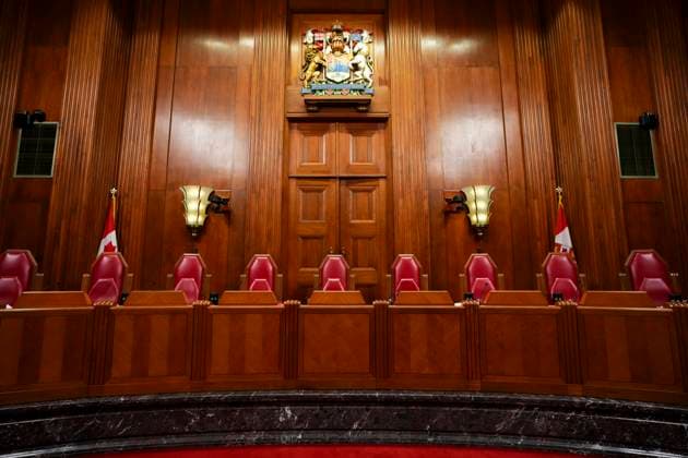 October 6, 2025, Ottawa, On, Canada: Supreme Court of Canada is pictured prior to the Ceremonial Opening of the Judicial Year in Ottawa on Monday, Oct. 6, 2025. Ottawa Canada  - ZUMAc35_ 20251006_zaf_c35_021 Copyright: xSeanxKilpatrickx