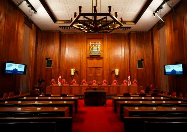 October 6, 2025, Ottawa, On, Canada: Supreme Court of Canada is pictured prior to the Ceremonial Opening of the Judicial Year in Ottawa on Monday, Oct. 6, 2025. Ottawa Canada  - ZUMAc35_ 20251006_zaf_c35_024 Copyright: xSeanxKilpatrickx