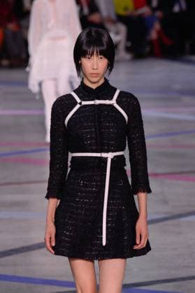 PFW - Shiatzy Chen Runway A model walks the runway during the Shiatzy Chen Womenswear Spring Summer 2026 show as part of Paris Fashion Week on October 6, 2025 in Paris, France. Photo by Jana Call me J ABACAPRESS.COM Paris Ile de France France  Copyright: xJanaxCallxmexJ ABACAx