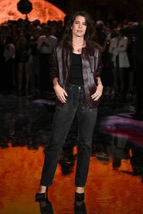 PFW Chanel Photocall Charlotte Casiraghi attending the Chanel Womenswear Spring Summer 2026 show as part of Paris Fashion Week in Paris, France on October 06, 2025. Photo by Aurore Marechal ABACAPRESS.COM Paris France  Copyright: xMarechalxAurore ABACAx