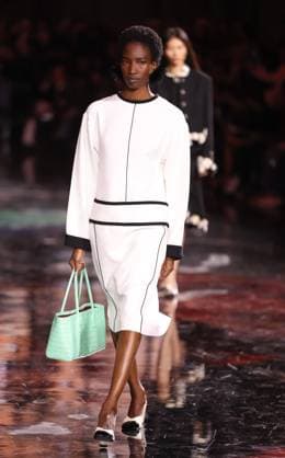 Chanel Ready-to-Wear Spring-Summer 2026 fashion show in Paris DÃ filÃ Chanel PreÌ‚t-aÌÄ-Porter Printemps-EÌteÌ 2026, le 6 octobre 2025 au Grand Palais Ã Paris. Chanel Ready-to-Wear Spring-Summer 2026 fashion show, October 6, 2025, at the Grand Palais in Paris, France.  Copyright: xFabricexChasseryx