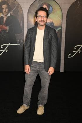 LOS ANGELES, CA - OCTOBER 6: Charlie Day at the LA Premiere Of Netflix™ Frankenstein on October 6, 2025 at the Academy Museum of Motion Pictures in Los Angeles, California. Copyright: xJeffreyxMayerx