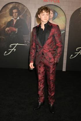 LOS ANGELES, CA - OCTOBER 6: Christian Convery at the LA Premiere Of Netflix™ Frankenstein on October 6, 2025 at the Academy Museum of Motion Pictures in Los Angeles, California. Copyright: xJeffreyxMayerx