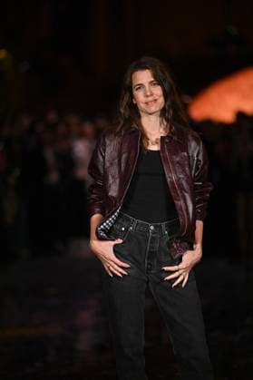 Chanel Photocall Paris Fashion Week. FC Charlotte Casiraghi attends the Chanel Womenswear Spring Summer 2026 show as part of Paris Fashion Week on October 06, 2025 in Paris, France. Photo by Franck Castel ABACAPRESS.COM Paris France  Copyright: xCastelxFranck ABACAx