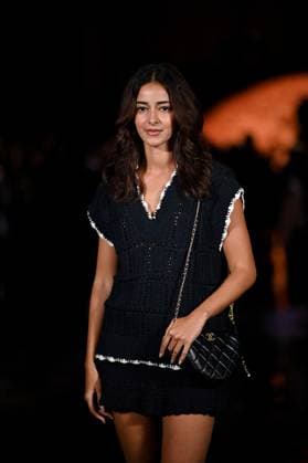 Chanel Photocall Paris Fashion Week. FC Ananya Panday attends the Chanel Womenswear Spring Summer 2026 show as part of Paris Fashion Week on October 06, 2025 in Paris, France. Photo by Franck Castel ABACAPRESS.COM Paris France  Copyright: xCastelxFranck ABACAx