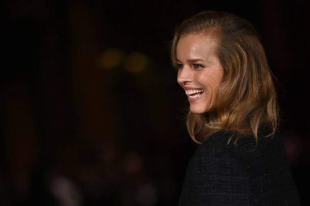 Chanel Photocall Paris Fashion Week. FC Eva Herzigova attends the Chanel Womenswear Spring Summer 2026 show as part of Paris Fashion Week on October 06, 2025 in Paris, France. Photo by Franck Castel ABACAPRESS.COM Paris France  Copyright: xCastelxFranck ABACAx