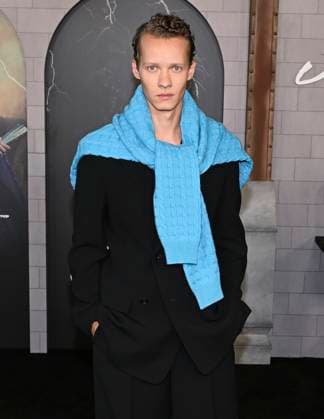 October 6, 2025, Los Angeles, California, USA: Austrian actor FELIX KAMMERER attends Los Angeles red carpet premiere of Netflix s Frankenstein Los Angeles USA - ZUMAb173 20251006_aap_b173_006 Copyright: xBillyxBennightx