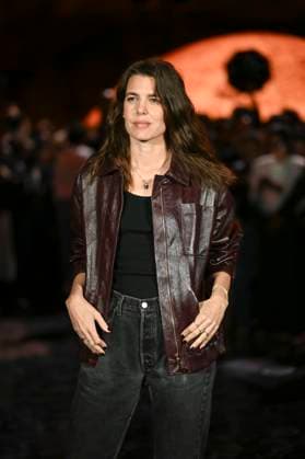 Paris Fashion Week Celebrities at Defile Chanel Charlotte Casiraghi 449386 2025 10 06 France  Copyright: xSergexArnalx xStarfacex STAR_449386_190
