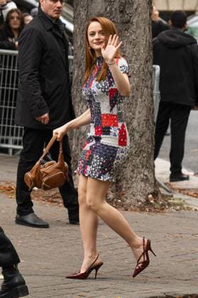 PFW Miu Miu Outside Arrivals Joey King attends the Miu Miu Womenswear Spring Summer 2026 show as part of Paris Fashion Week on October 6, 2025 in Paris, France. Photo by Laurent Zabulon ABACAPRESS.COM Paris France  Copyright: xZabulonxLaurent ABACAx