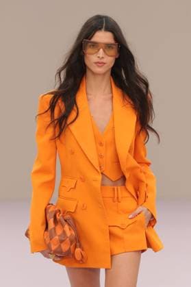 PFW - Zimmermann Runway A model walks the runway during the Zimmermann Womenswear Spring Summer 2026 show as part of Paris Fashion Week on October 6, 2025 in Paris, France. Photo by Alain-Gil Gonzalez ABACAPRESS.COM Paris France  Copyright: xGonzalezxAlain-Gil ABACAx