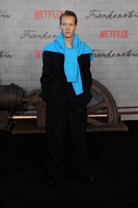 06 October 2025 . Los Angeles, California - Felix Kammerer At Los Angeles Premiere of Netflix s Frankenstein held at Academy Museum of Motion Pictures in Los Angeles. Los Angeles USA - ZUMAa123 20251006_zaa_a123_072 Copyright: xFSx