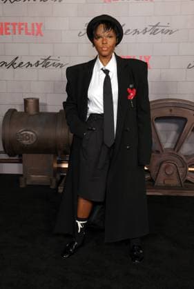 06 October 2025 . Los Angeles, California. - Janelle MonoÂ¡e At Los Angeles Premiere of Netflix s Frankenstein held at Academy Museum of Motion Pictures in Los Angeles. Los Angeles USA - ZUMAa123 20251006_zaa_a123_086 Copyright: xFSx