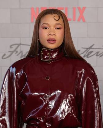 06 October 2025 . Los Angeles, California - Storm Reid At Los Angeles Premiere of Netflix s Frankenstein held at Academy Museum of Motion Pictures in Los Angeles. Los Angeles USA - ZUMAa123 20251006_zaa_a123_090 Copyright: xFSx