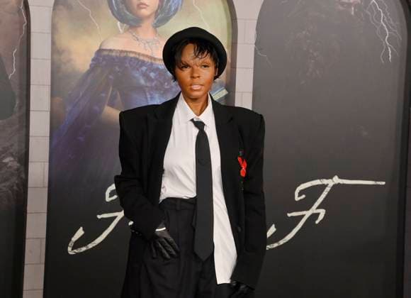 Janelle Monae attends the premiere of Netflix s sci-fi horror motion picture Frankenstein at the Academy Museum of Motion Pictures in Los Angeles on Monday, October 6, 2025. Storyline: A brilliant but egotistical scientist brings a creature to life in a monstrous experiment that ultimately leads to the undoing of both the creator and his tragic creation.  LAP2025100658 JIMxRUYMEN