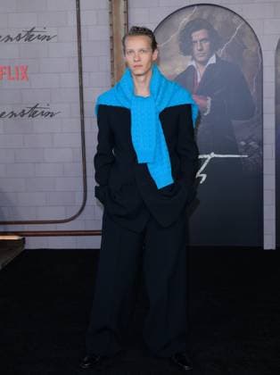 Frankenstein Premiere - Los Angeles, USA LOS ANGELES, USA. October 06, 2025: Felix Kammerer at premiere for Frankenstein at the Academy Museum. Los Angeles CA USA  Copyright: xPaulxSmith Featureflashx