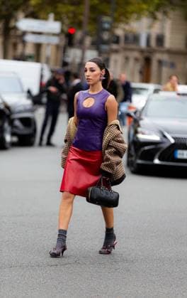 Ginervra Mavilla at the Miu Miu Show during Paris Fashion Week Womenswear Spring Summer 2026, Palais d?IÃ na, Paris, France (Constance Bugaut SPP) Copyright: xConstancexBugautx xSPPx spp-en-CoBuSp-IMG_6428