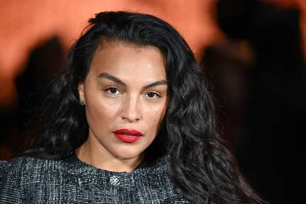 PFW Chanel Photocall Paloma Elsesser attending the Chanel Womenswear Spring Summer 2026 show as part of Paris Fashion Week in Paris, France on October 06, 2025. Photo by Aurore Marechal ABACAPRESS.COM Paris France  Copyright: xMarechalxAurore ABACAx