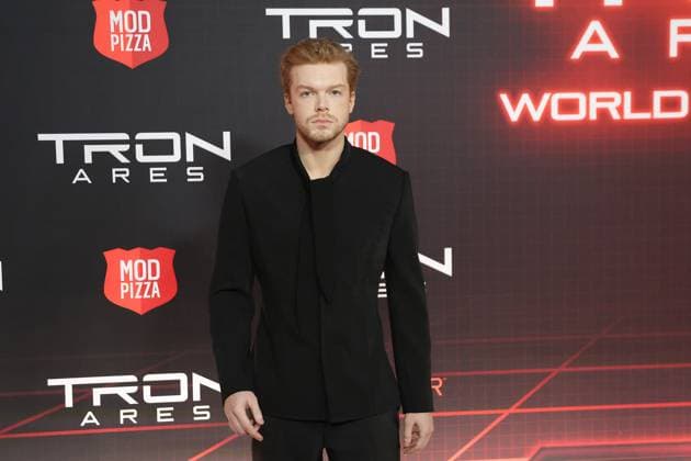 October 6, 2025, Los Angeles, California, USA: Cameron Monaghan at the World Premiere of Tron Ares at the TCL Chinese Theatre IMAX Los Angeles USA - ZUMAg107 20251006_zep_g107_003 Copyright: xNinaxPrommerx
