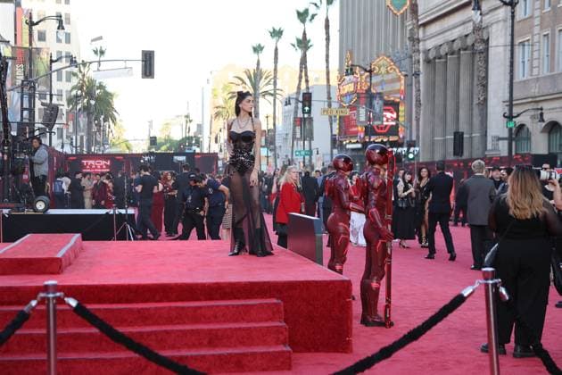 October 6, 2025, Los Angeles, California, USA: General Atmosphere at the World Premiere of Tron Ares at the TCL Chinese Theatre IMAX Los Angeles USA - ZUMAg107 20251006_zep_g107_044 Copyright: xNinaxPrommerx