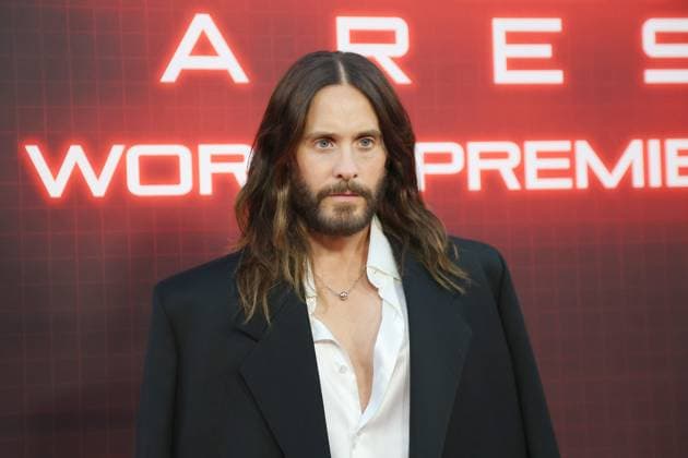October 6, 2025, Los Angeles, California, USA: Jared Leto at the World Premiere of Tron Ares at the TCL Chinese Theatre IMAX Los Angeles USA - ZUMAg107 20251006_zep_g107_077 Copyright: xNinaxPrommerx