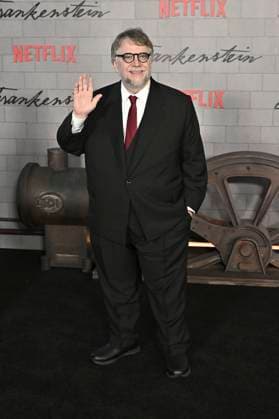 Guillermo del Toro at the premiere of the movie Frankenstein at the Academy Museum of Motion Pictures Los Angeles, 06 10 2025 Foto:xD.xStarbuckx xFuturexImagex frankenstein_5101