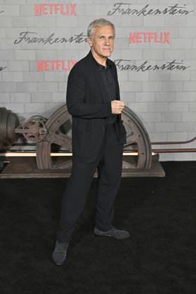 Christoph Waltz at the premiere of the movie Frankenstein at the Academy Museum of Motion Pictures Los Angeles, 06 10 2025 Foto:xD.xStarbuckx xFuturexImagex frankenstein_5153