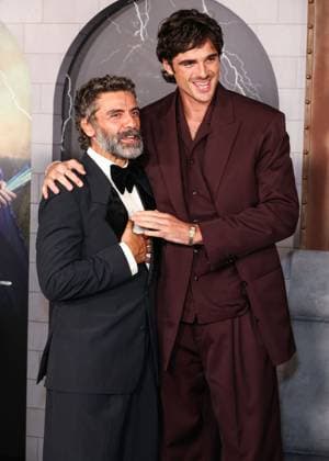 Los Angeles Premiere Of Netflix s Frankenstein Guatemalan-American actor Oscar Isaac and Australian actor Jacob Elordi arrive at the Los Angeles Premiere Of Netflix s Frankenstein held at the Academy Museum of Motion Pictures in Miracle Mile, Los Angeles, California, United States. Academy Museum of Motion Pictures, Miracle Mile, Los Angeles, California, USA California United States  Copyright: xImagexPressxAgencyx originalFilename: collin-losangel251007_npLK3.jpg