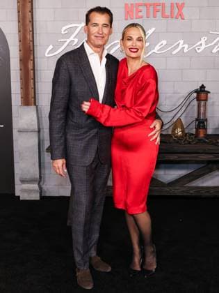 Los Angeles Premiere Of Netflix s Frankenstein American film producer Scott Stuber and wife American fashion model and actress Molly Sims arrive at the Los Angeles Premiere Of Netflix s Frankenstein held at the Academy Museum of Motion Pictures in Miracle Mile, Los Angeles, California, United States. Academy Museum of Motion Pictures, Miracle Mile, Los Angeles, California, USA California United States  Copyright: xImagexPressxAgencyx originalFilename: collin-losangel251007_nprVa.jpg