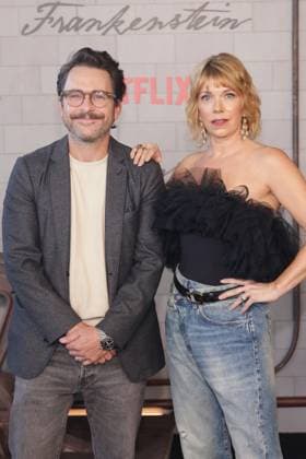 Netflix s Frankenstein Los Angeles Premiere Screening - Arrivals Charlie Day and Mary Elizabeth Ellis attend Frankenstein Film Premiere at the Academy Museum of Motion Pictures on October 6, 2025 in Los Angeles, California. Los Angeles Academy Museum of Motion Picture CA USA Copyright: xCraSH imageSPACEx